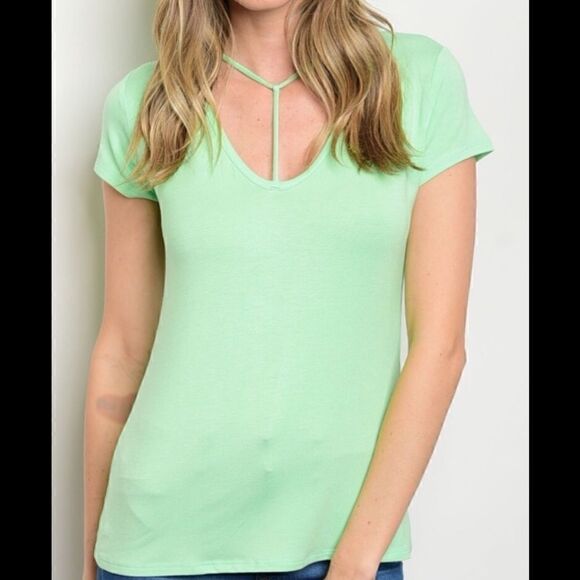 T-Strap Tee Last One! Med - Picture 1 of 3